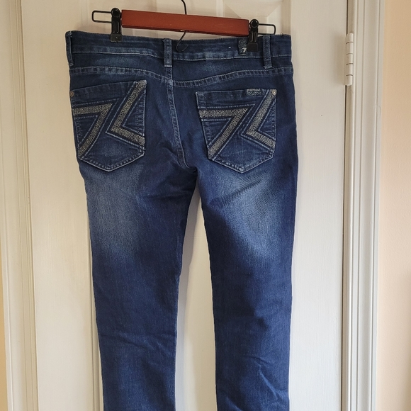 For All 7 Mankind Gwenever woman Jeans Size 30 bootcut - Picture 6 of 10